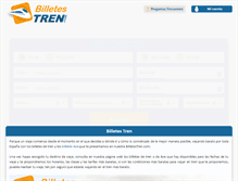 Tablet Screenshot of billetestren.com